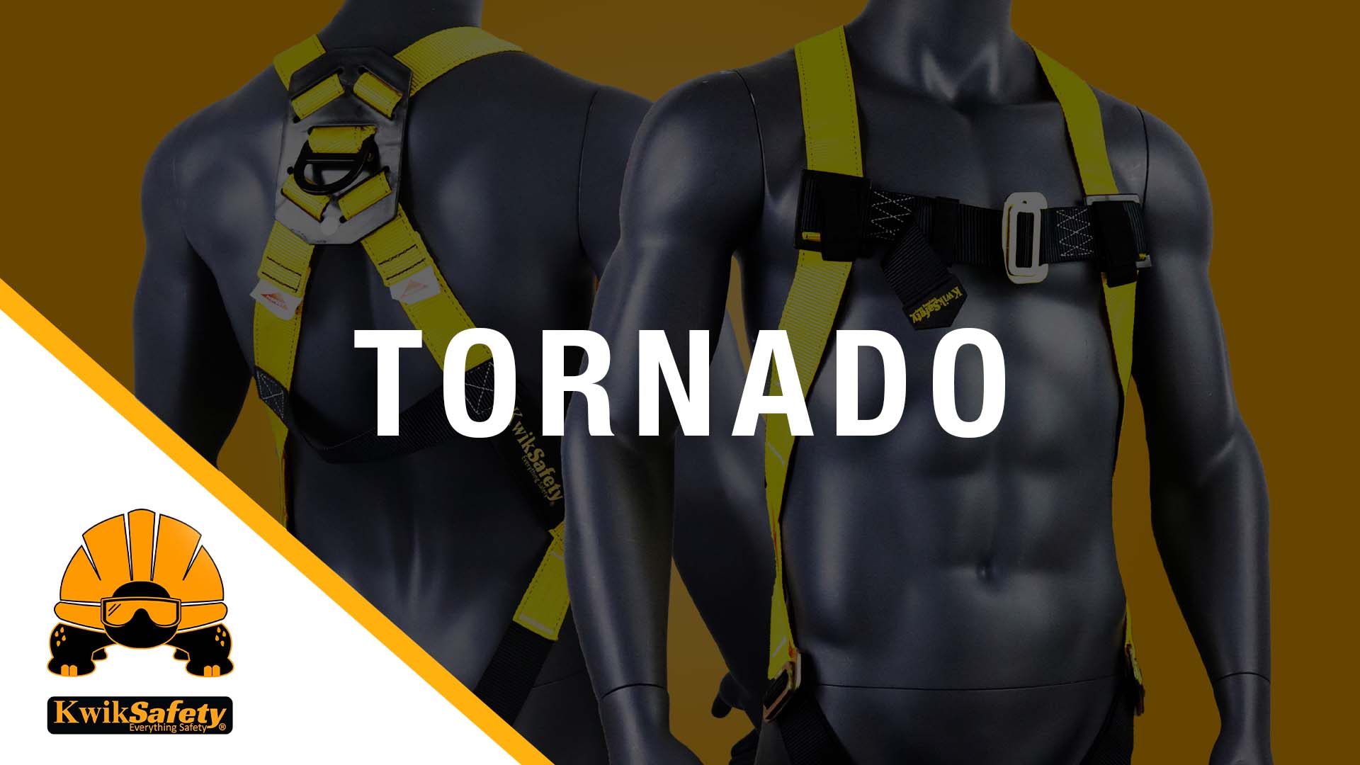 KwikSafety TORNADO [ASSEMBLY] 1D Ring Full Body Safety Harness, 50